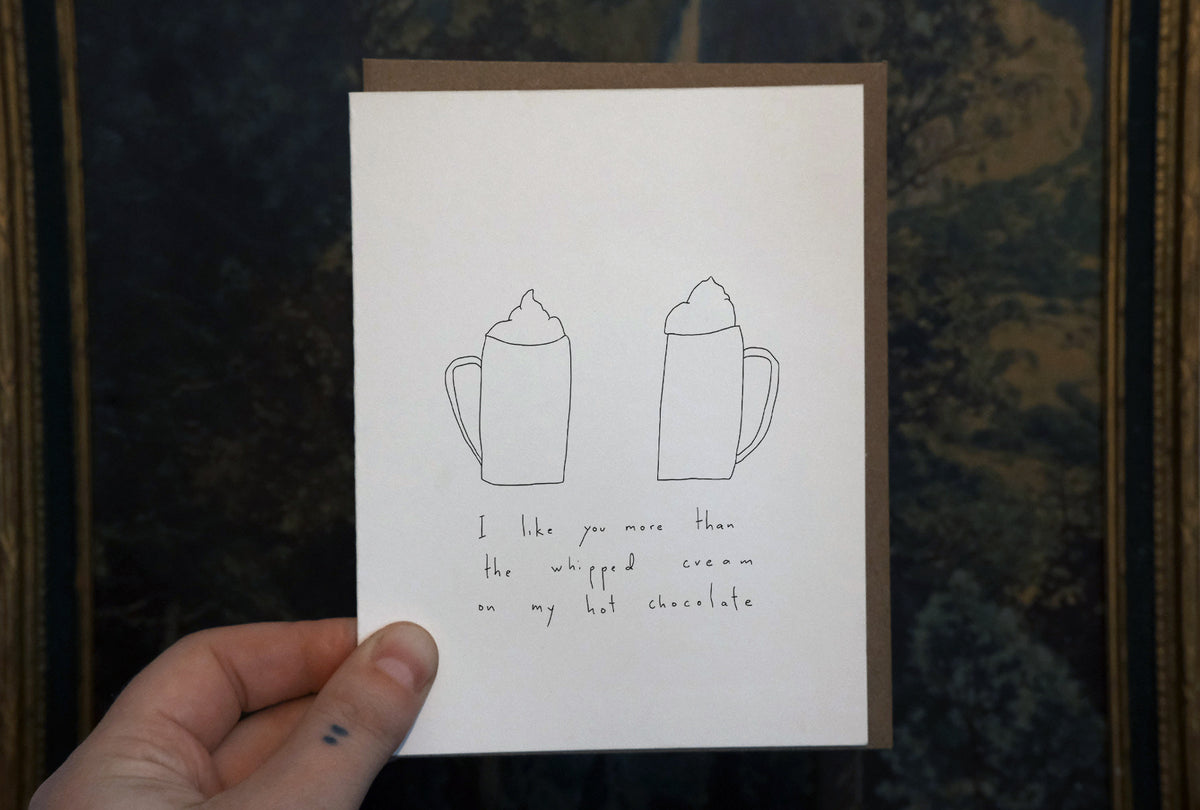 Hot Cocoa Greeting Card – Blithe and Bonny