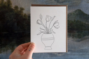 Tulips Greeting Card