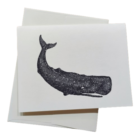 Note Card -- Whale